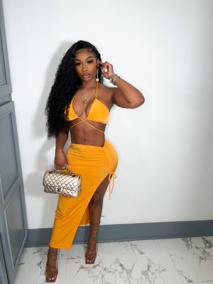 The Nikki Skirt Set - Armani Caesar