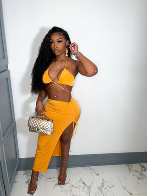 The Nikki Skirt Set - Armani Caesar