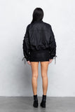 Laced Luxe Bomber Jacket