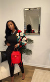 The Blossom Cloud Fleece Jacket (Red)