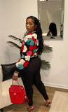 The Blossom Cloud Fleece Jacket (Red)