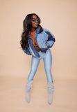 The Patch Werk Denim Puffer