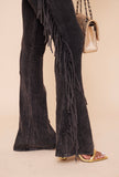 The Way You Move Fringe Pants (Black)