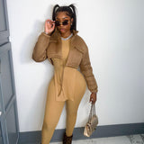 Chill Date Set (Tan) - Armani Caesar