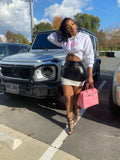 The Official Baddie Sweatshirt (White) - Armani Caesar