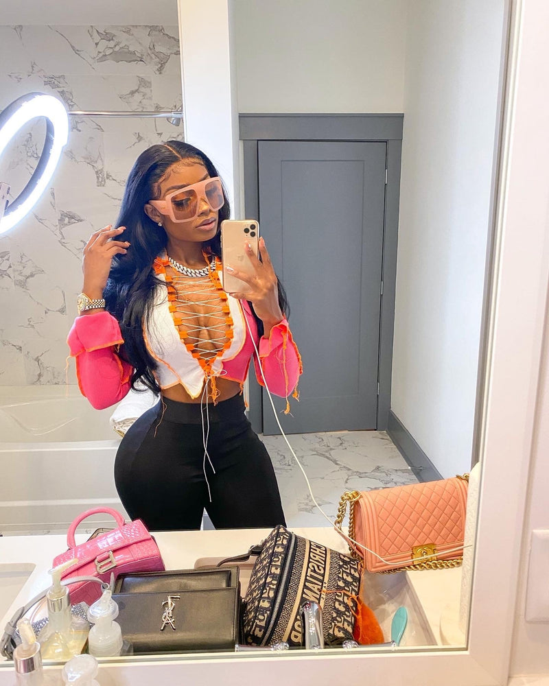 Hit Different Top (Pink) - Armani Caesar